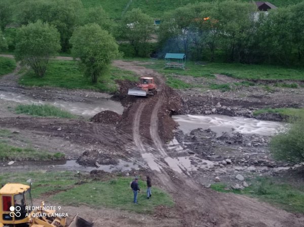 В Дагестане восстанавливают пострадавшие от селей участки дорог