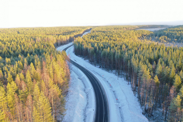 Более 30 км дорог А-137 и А-215 капитально отремонтировали в Карелии