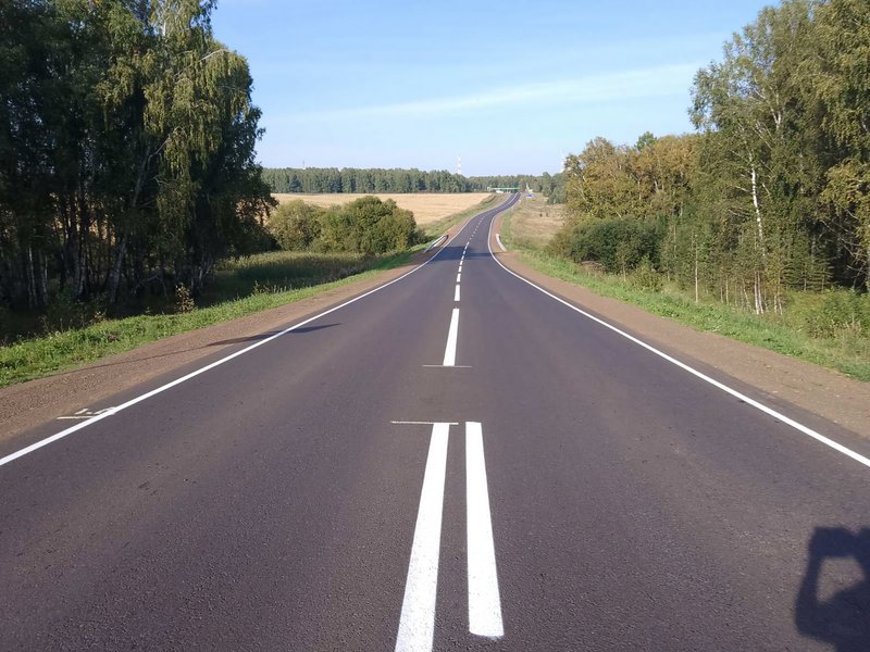 Ремонт трех дорог завершили в Тасеевском, Абанском и Дзержинском районах Красноярского края