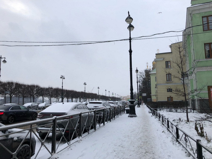 За сутки с улиц Петербурга вывезли почти 6,5 тыс. кубометров снега