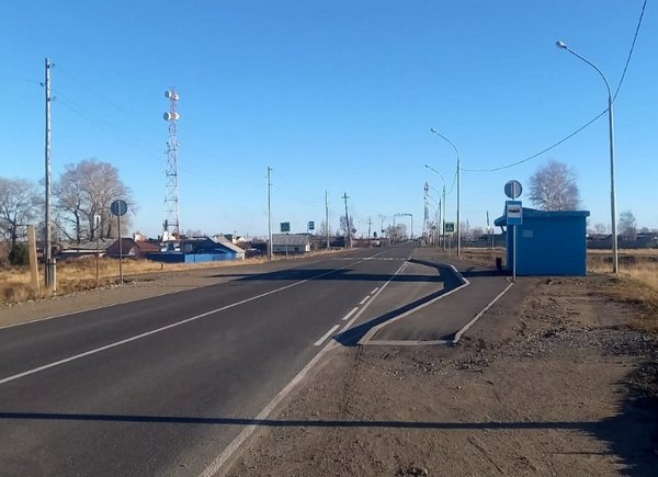 Завершен ремонт участка трассы Р-258 Байкал в Бурятии
