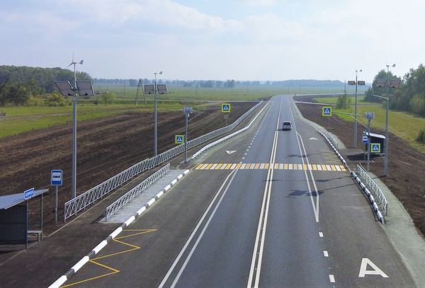 Завершен первый этап капремонта дороги Сыропятское - Кормиловка - Калачинск в Омской области