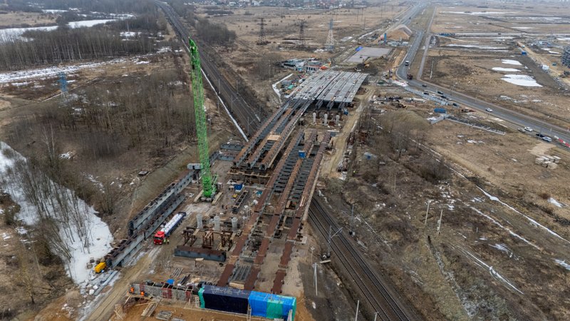 Южная широтная магистраль в Петербурге построена на 40 % Южная широтная магистраль в Петербурге построена на 40 %