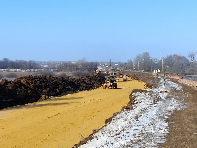 До четырех полос расширяют участок трассы Р-22 Каспий в Тамбовской области