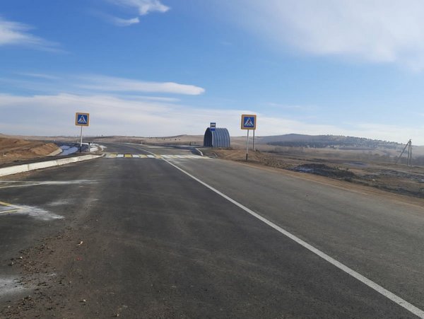 Две дороги местного значения построили в Забайкалье