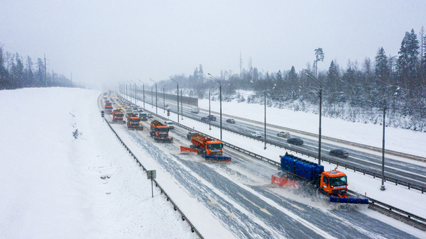Росавтодор подготовил федеральные трассы к зиме