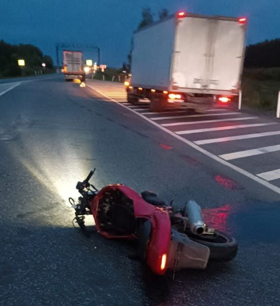 В аварии на трассе М-5 Урал в Башкирии погиб мотоциклист