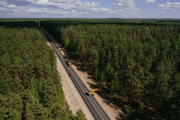 Капремонт участка трассы А-240 в Брянской области выполнен на 95 %