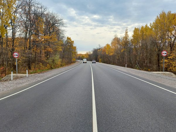 В этом году после капремонта сдадут 14 км трассы Р-22 Каспий в Воронежской области