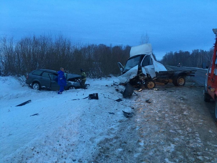 Водитель Chevrolet погиб в ДТП с грузовой «Газелью» в Челябинской области