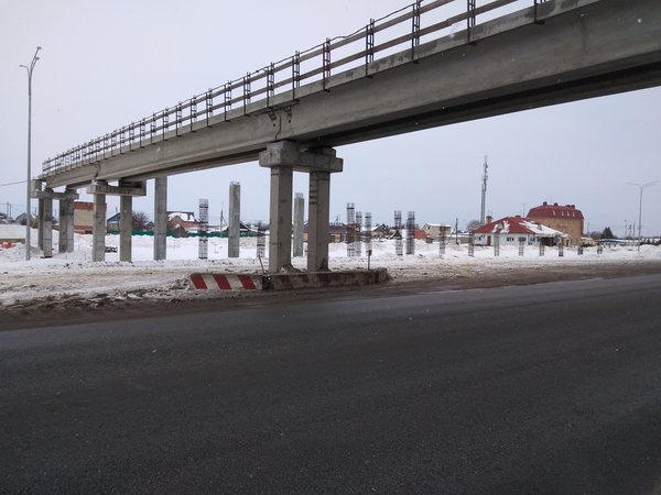 На 45 % построены переходы в рамках реконструкции моста через Свиягу на трассе М-7 Волга в Татарстане