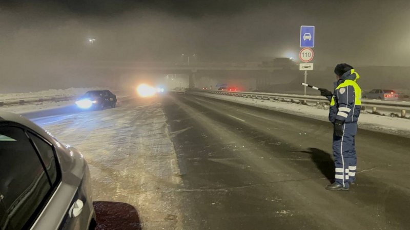 Дорогу Кемерово - Новокузнецк в Кузбассе открыли после аварии