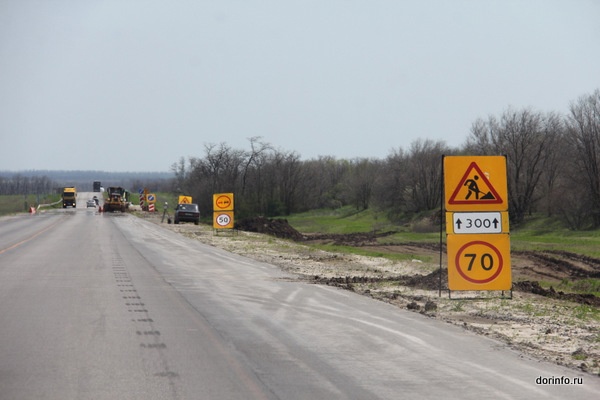 Продолжается строительство участка дороги 2-е Плоское - Сейм в Курской области
