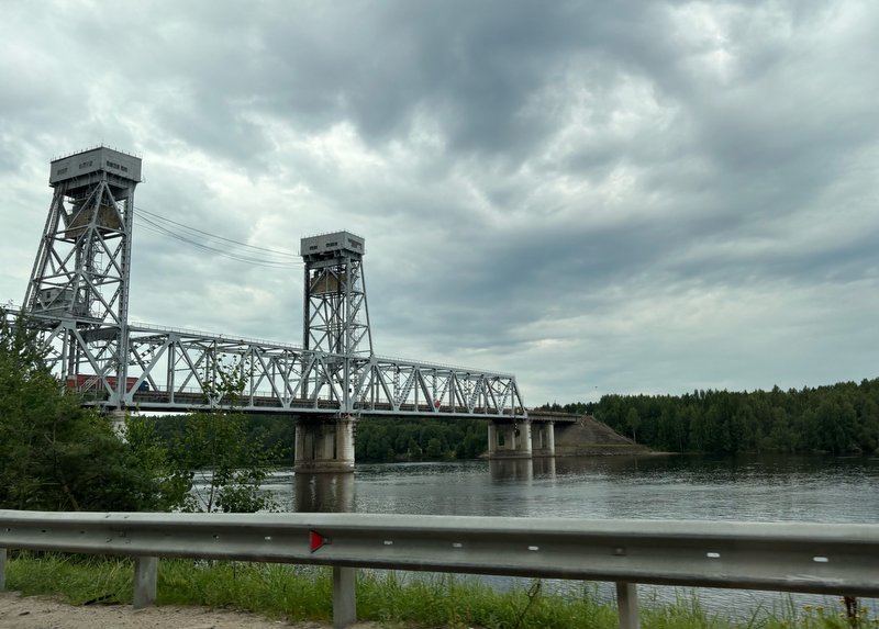 На трассе Р-21 Кола в Ленобласти 30 июля разведут мост через Свирь