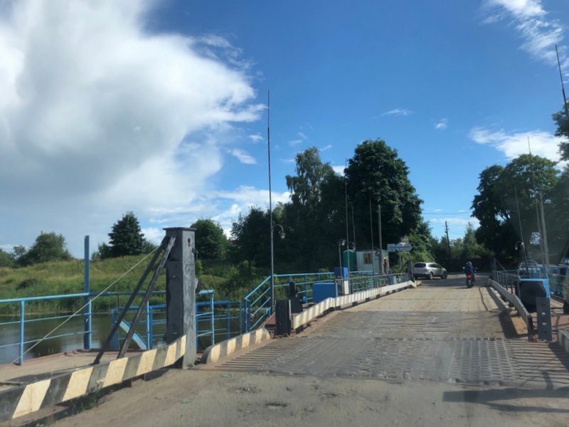 Понтонный мост на трассе Казань – Пермь в Кировской области вновь открыт