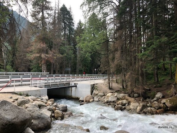 Отремонтированный мост в Каменномосте КЧР введут в эксплуатацию в мае