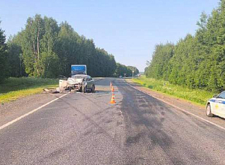 В аварии с легковушками и грузовиком на трассе Р-176 в Кировской области погибли два человека