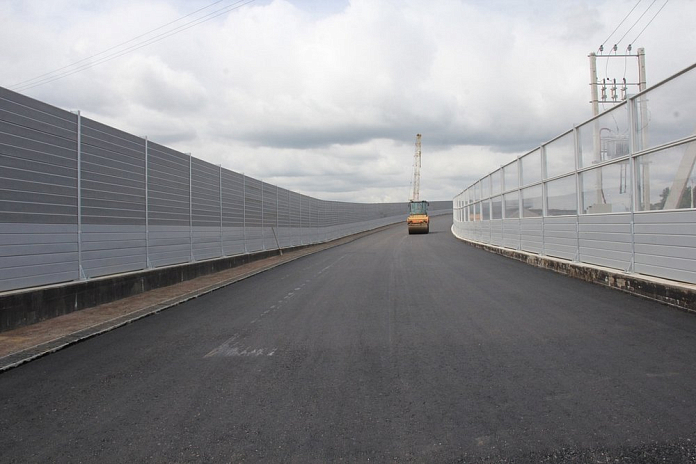 Два участка Колпинского шоссе в Петербурге реконструируют