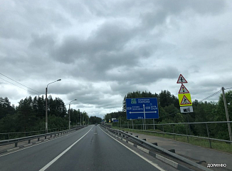 Реверс введут на трассе Р-21 Кола в Ленобласти в районе деревни Дусьево