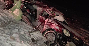 В аварии на трассе Р-254 Иртыш в Омской области погибла женщина