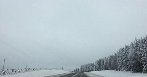 Ликвидирован последний грунтовый разрыв на дороге Киренск - Казачинское в Иркутской области