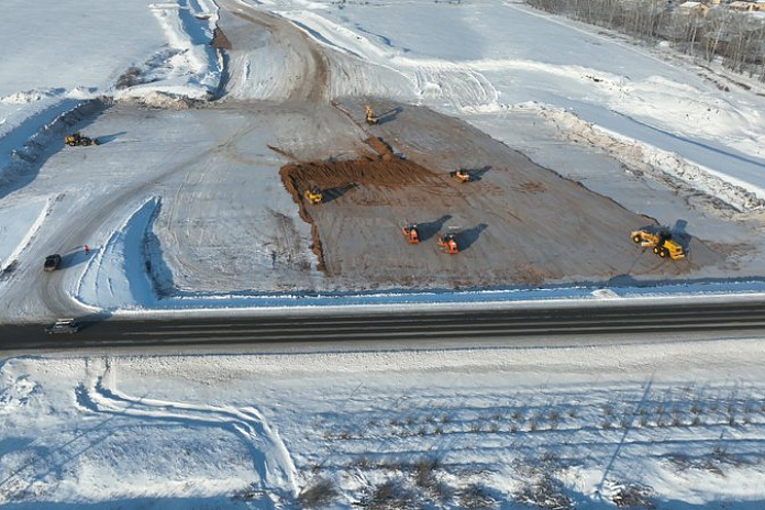 Началась реконструкция трассы Р-239 со строительством обхода поселка Сокуры в Татарстане