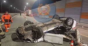В ночной аварии на трассе М-12 Восток в Татарстане погибли две пассажирки легковушки
