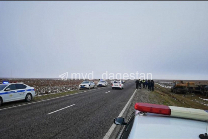Четыре человека погибли в аварии на трассе А-167 в Дагестане