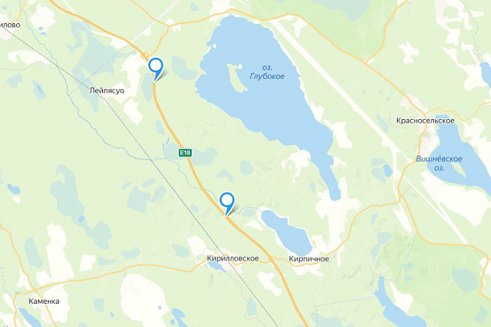 В Ленобласти 22 мая ограничат движение по трассе А-181 Скандинавия