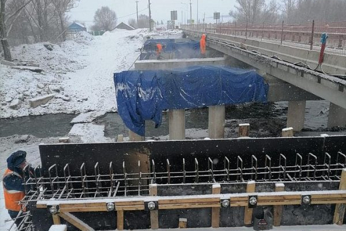 Капремонт моста через Кандыз на трассе Р-239 в Татарстане выполнен на 65 %