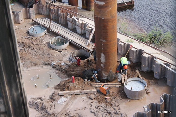 Завершены испытания прочности грунта на первом участке первой опоры большого путепровода на улице Ленина в Барнауле