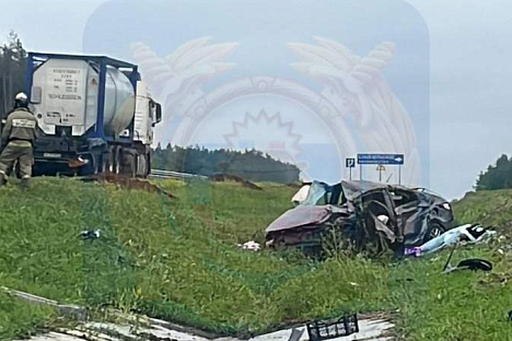 Женщина погибла в аварии на <b>обходе</b> <b>Набережных</b> <b><b>Челнов</b></b> <b>и</b> <b>Нижнекамска</b> в Татарстане