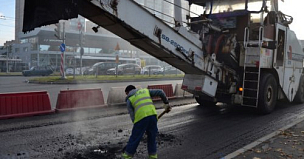 Стартовал ремонт путепровода через Ипподромскую магистраль в Новосибирске
