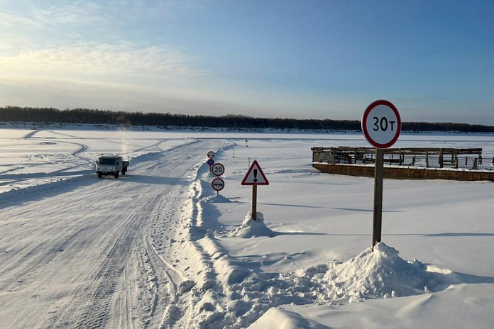 В Якутии до 30 тонн повысили грузоподъемность зимника «Умнас»