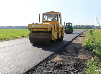 По нацпроекту ремонтируют почти 5 км дороги Волгодонск - Дубовское в Ростовской области