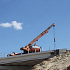 Готова первая опора моста в виде арки на Северном обходе Пскова