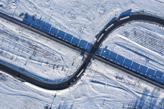 На трассе Р-255 Сибирь в Иркутской области ликвидируют последнее пересечение автомобильной и железной дорог