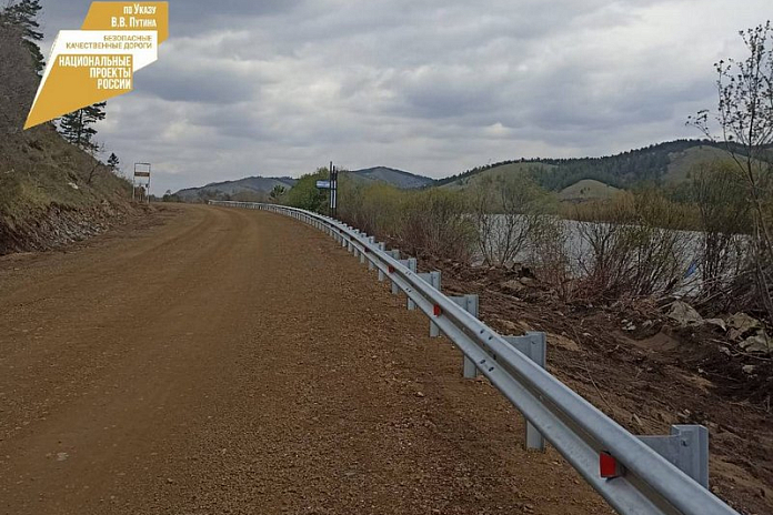 Завершен ремонт дороги от Билютая до Подлопаток в Бурятии