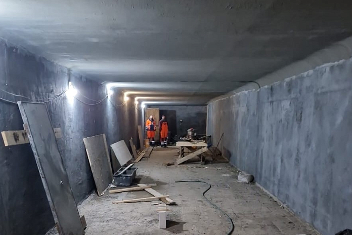 Капремонт подземного перехода на трассе Р-132 Золотое кольцо во Владимире выполнен на 67 %