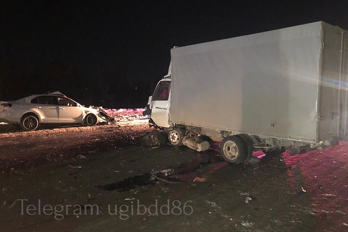 В ночной аварии на трассе Р-404 в Югре погиб 23-летний водитель иномарки