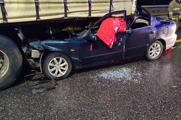 В ночной аварии на трассе М-11 в Новгородской области погиб водитель иномарки