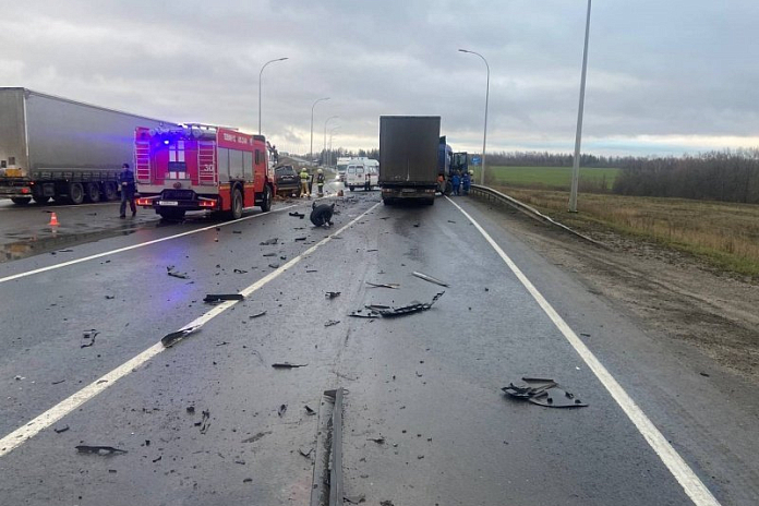 Четыре человека погибли в аварии на трассе М-7 Волга в Чувашии