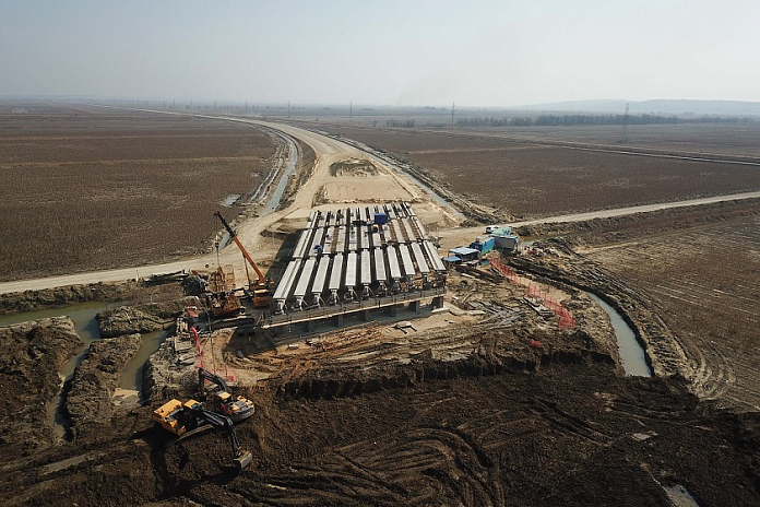 На Кубани в ходе строительства первого этапа трассы А-289 возведут 24 мостовых сооружения