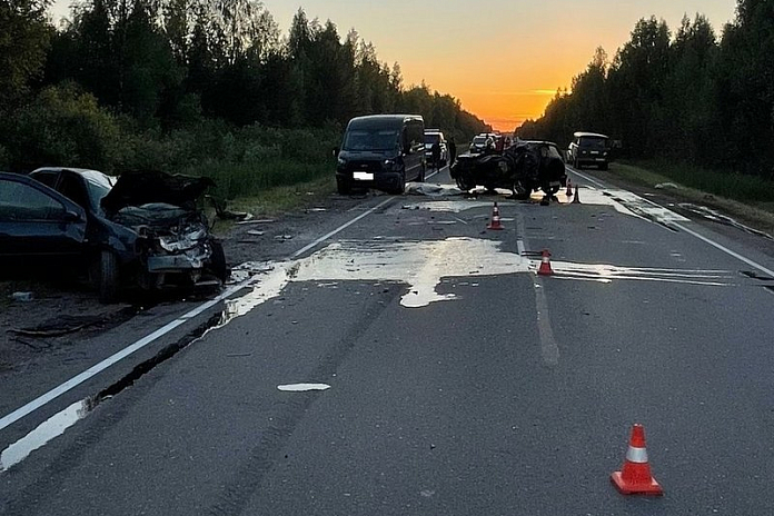 Взрослый и ребенок погибли в ДТП на Вологодчине