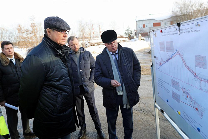 Врио губернатора Владимирской области попросил у Правительства РФ средств на строительство Рпенского проезда