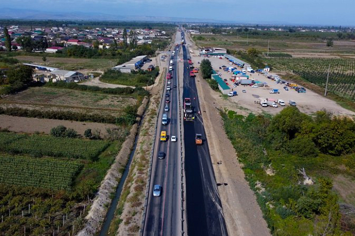 К 2025 году почти 80 км трассы Р-217 Кавказ в Дагестане расширят до четырех полос