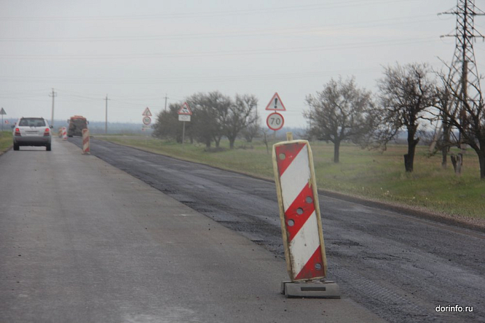 На участке дороги Тихоновка – Кормовое в Крыму завершили фрезерование покрытия