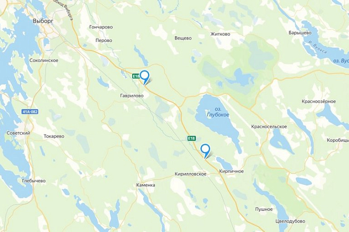 Днем 17 марта в Ленобласти введут реверс на участках трассы А-181 Скандинавия