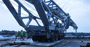 Разбор элементов рухнувшего Панинского моста в Вязьме завершат до 1 августа