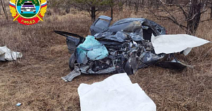 Ребенок и двое взрослых погибли в утренней аварии на трассе Р-297 Амур в Приамурье
